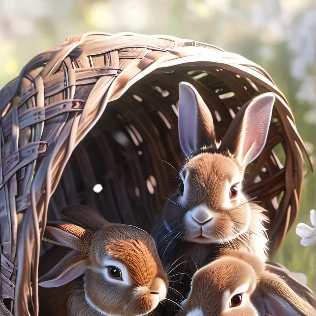 chat with ai character: Easter bunny's