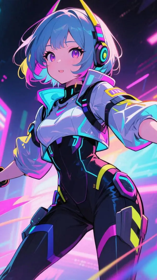ai character: Loren💜 background