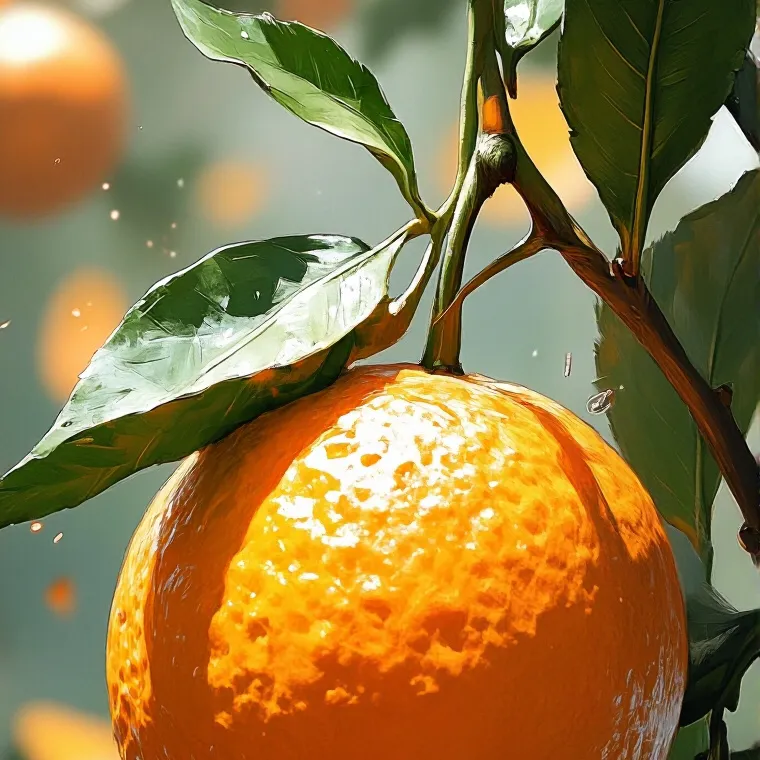 chat with ai character: orange