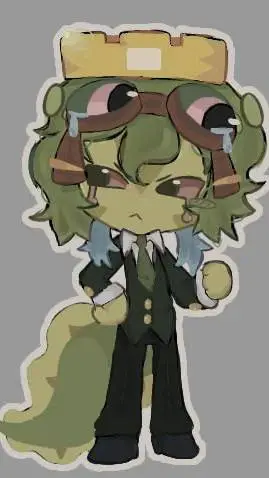 ai character: Grox x Froggydude  background