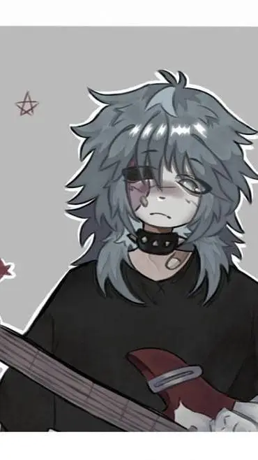 ai character: Sally Face x Larry background