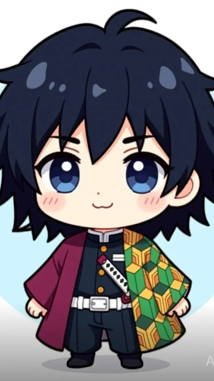 ai character:  blood demon art background