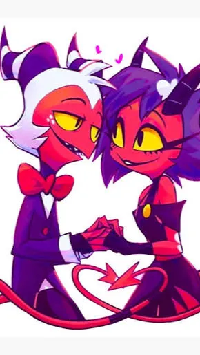 ai character: Helluva boss  background