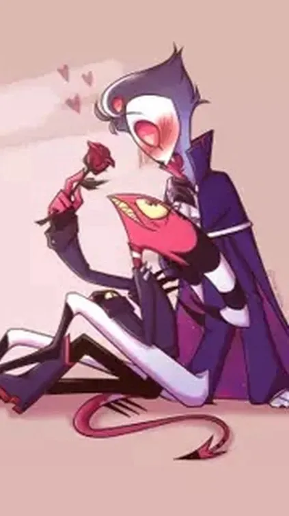 ai character: Helluva boss  background