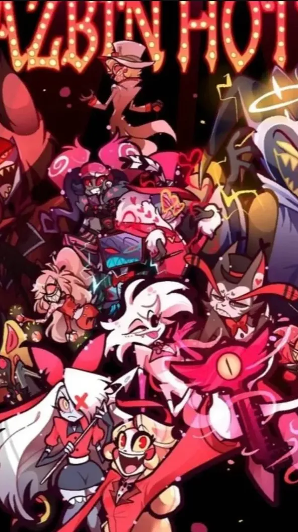 ai character: Hazbin hotel S2EP7 background