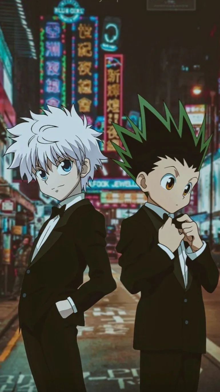 ai character: Hunterxhunter  background