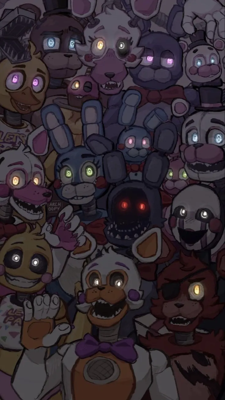 ai character: Fnaf  background