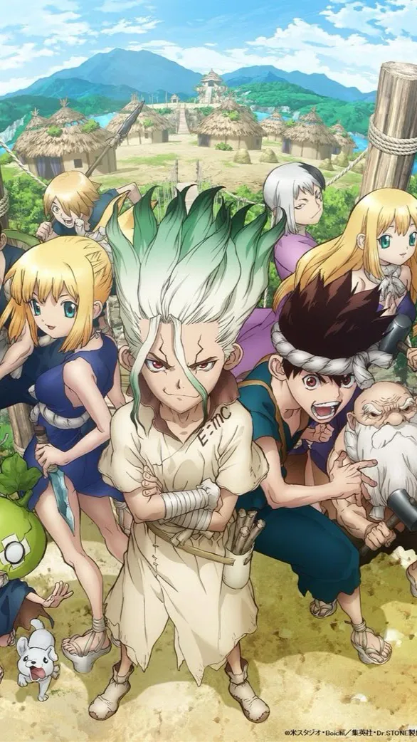 ai character: Dr.Stone  background