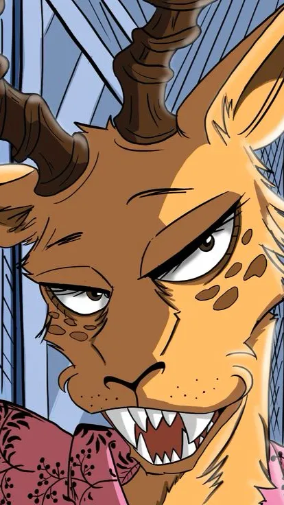 ai character: Beastars  background