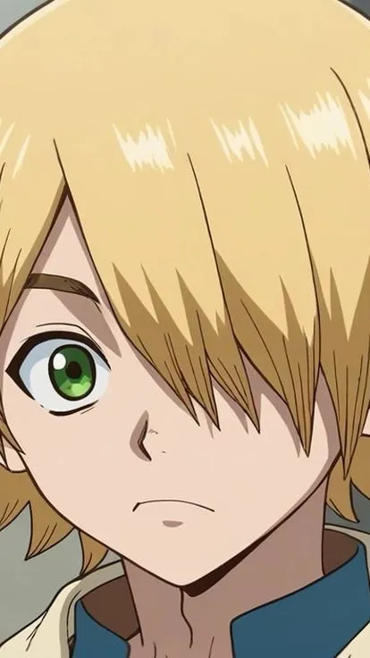 ai character: Dr.Stone  background