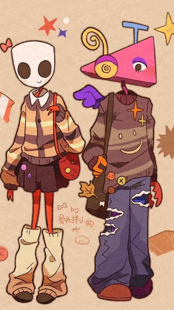 ai character: Digital Circus  background