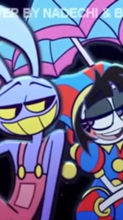 ai character: Digital Circus background