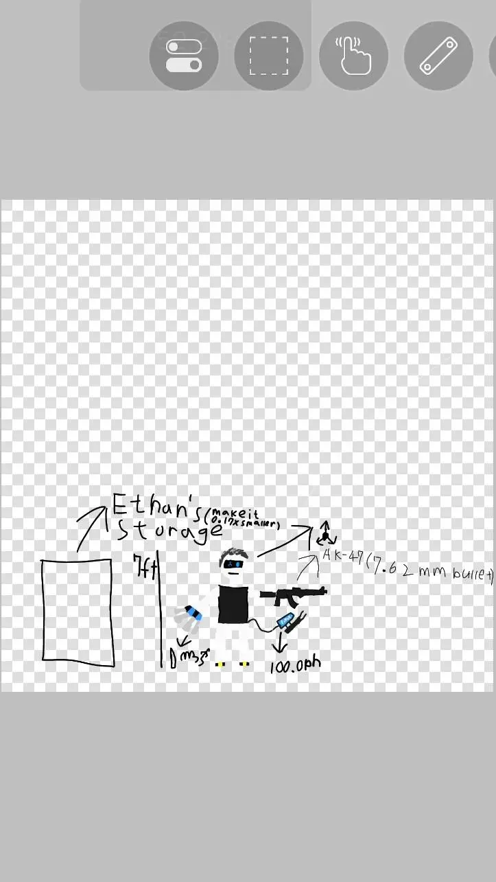 ai character: S.D. Ethan background