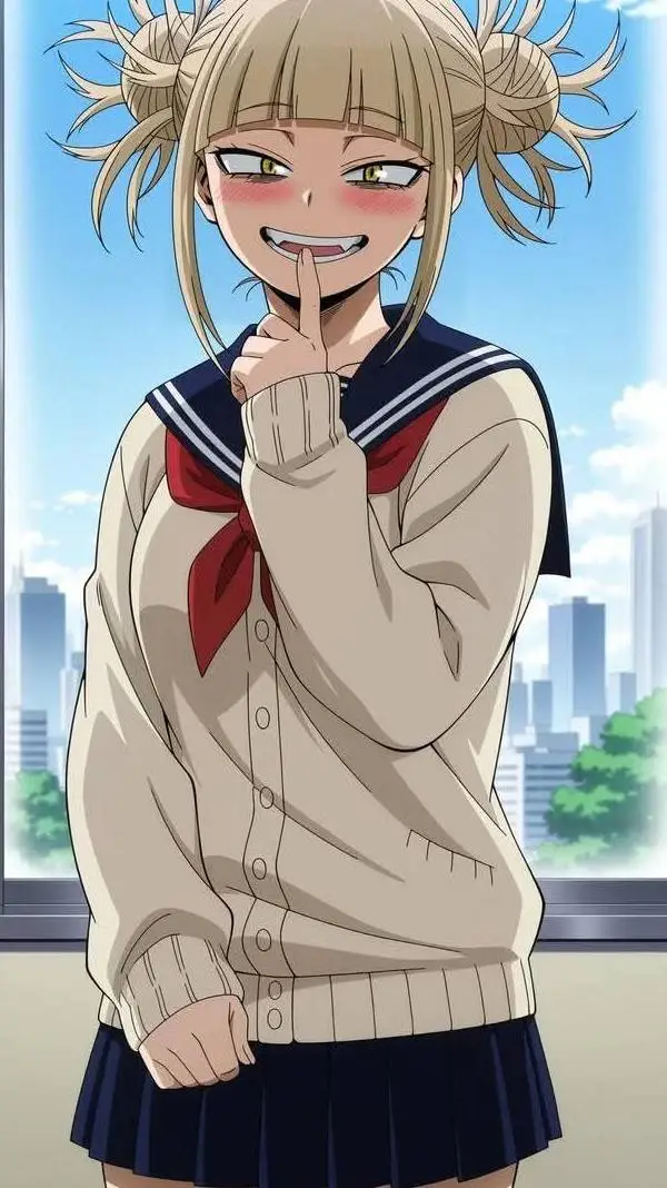 ai character: toga background