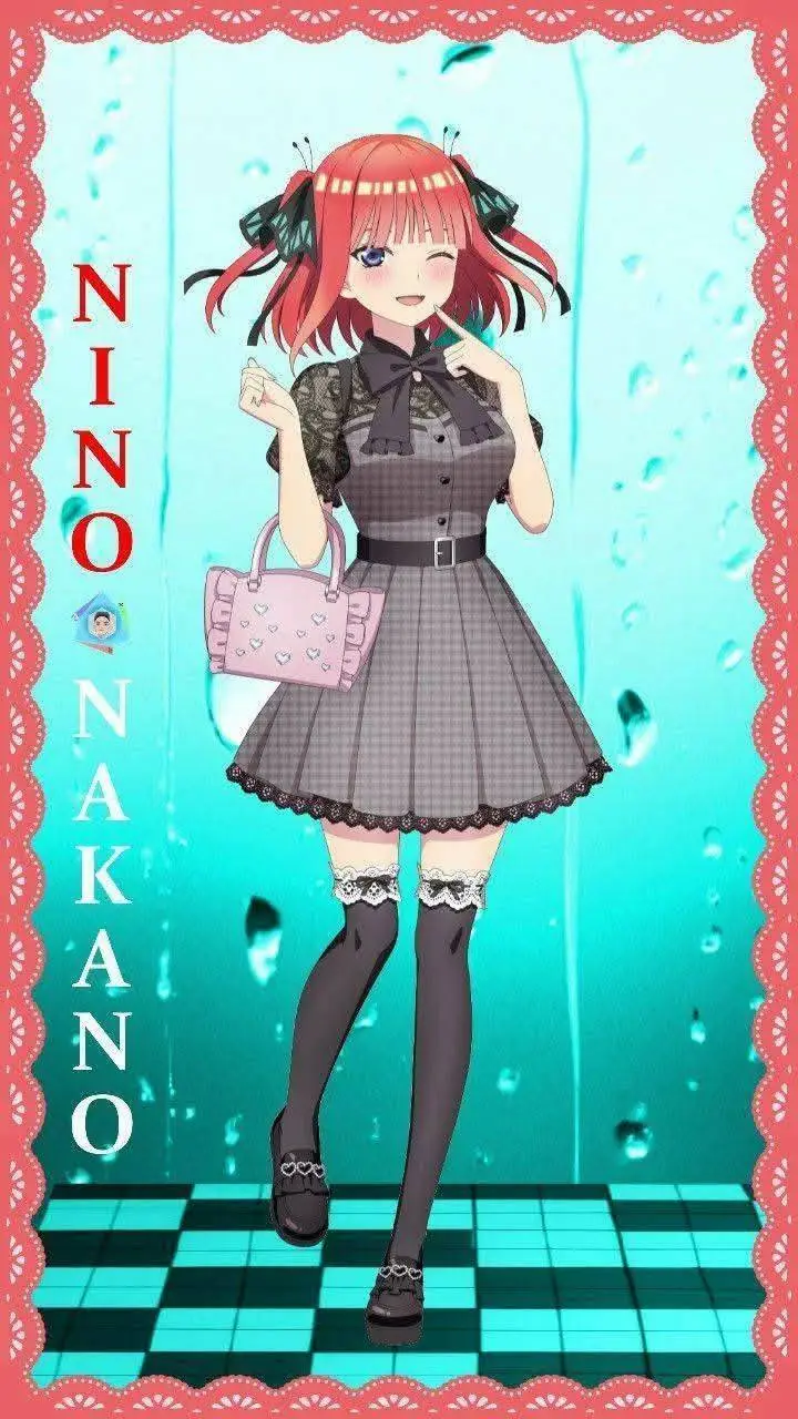 ai character: Nino nakano background
