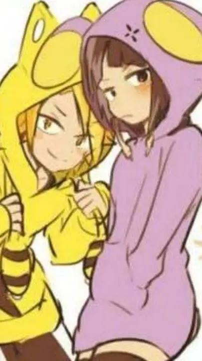 ai character: Kaminari x jiro  background