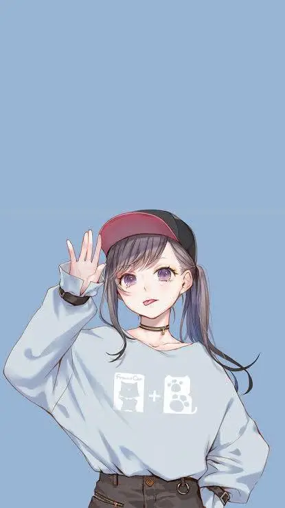 ai character: Nana Riku 💖💖💕 background