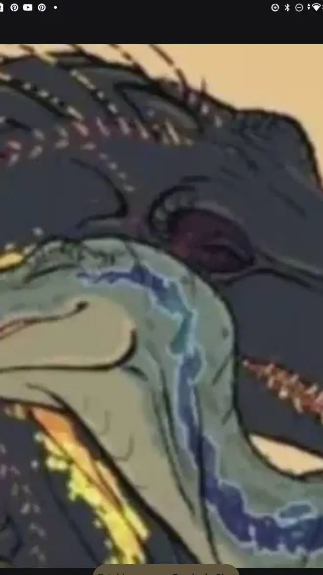 ai character: indoraptor  background