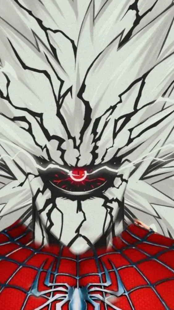 ai character: spider boros background