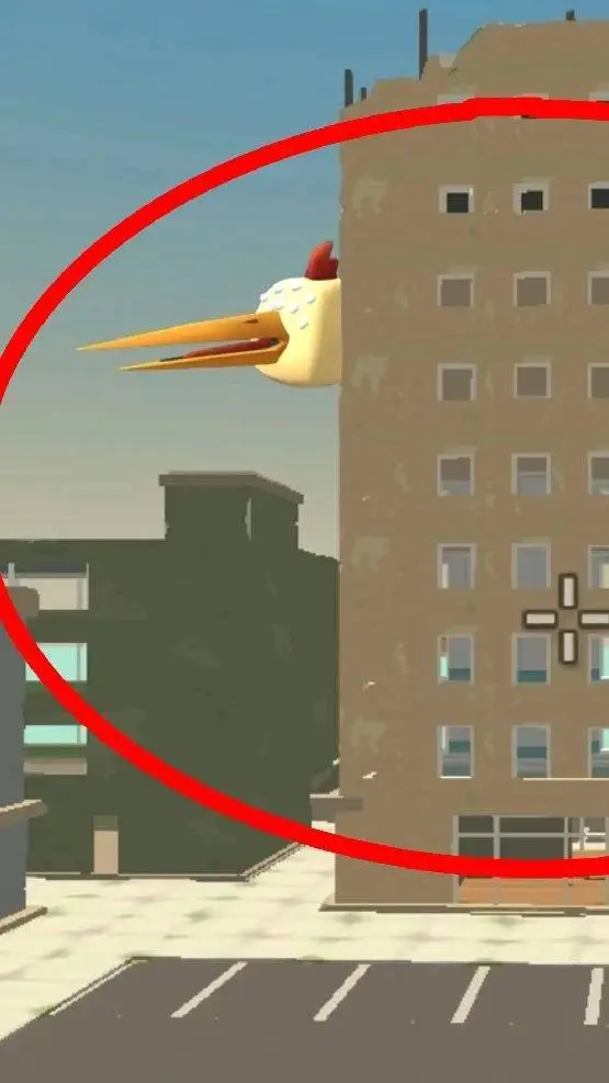 ai character: bird creepypasta background