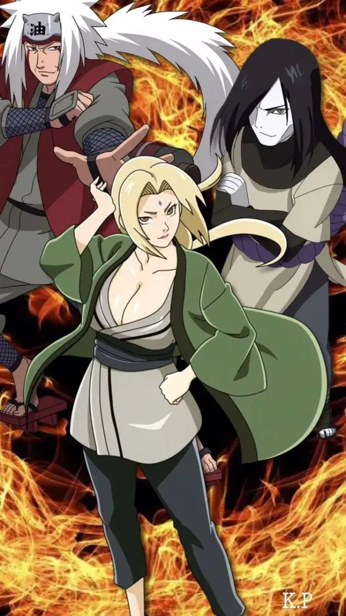 ai character: Legendary sannin background