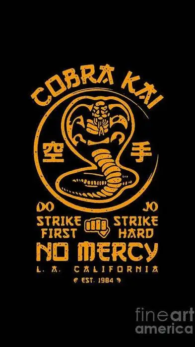 ai character: COBRA KAI background