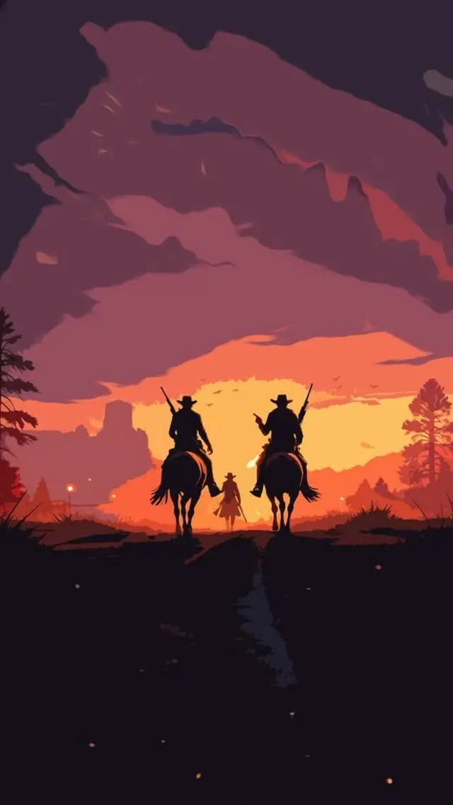 ai character: RDR2 background