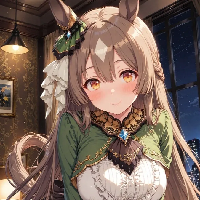 chat with ai character: Satono Diamond