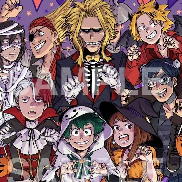 chat with ai character: Mha Halloween 🎃