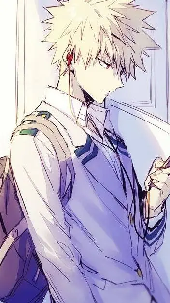 ai character: 🧡💥 BAKUGO 💥🧡 background