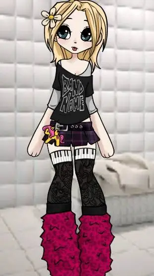 ai character: 🎹 Keade akamatsu background