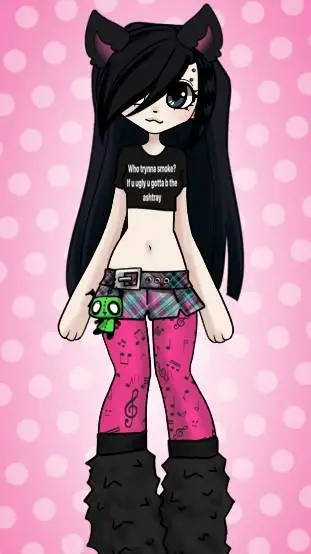 ai character: Ibuki Mioda! background