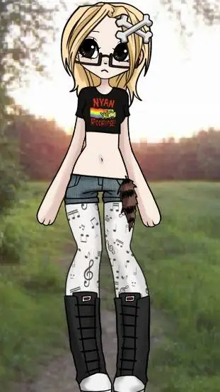 ai character: Keade (Again background