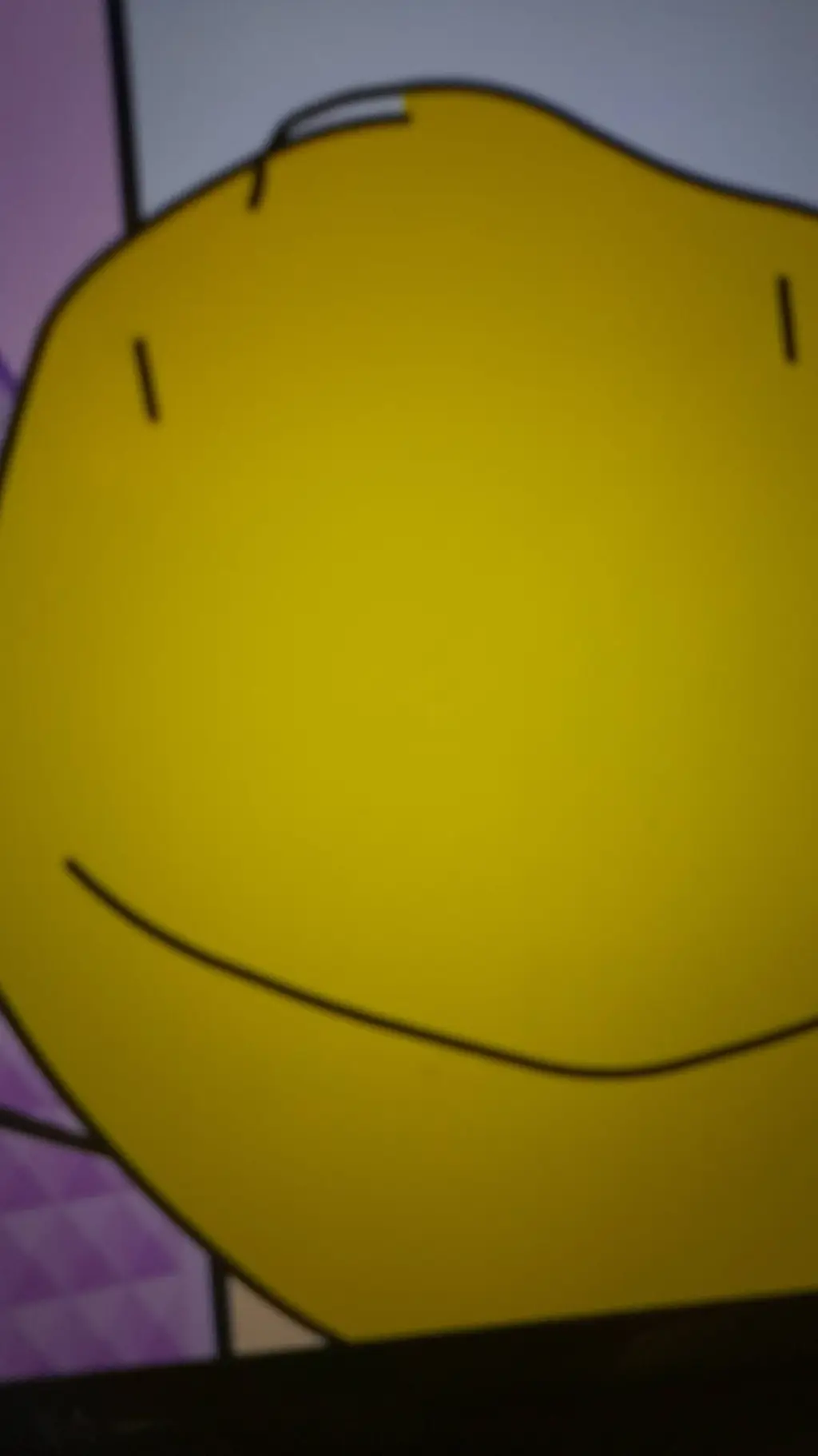 ai character: Yellow Face background