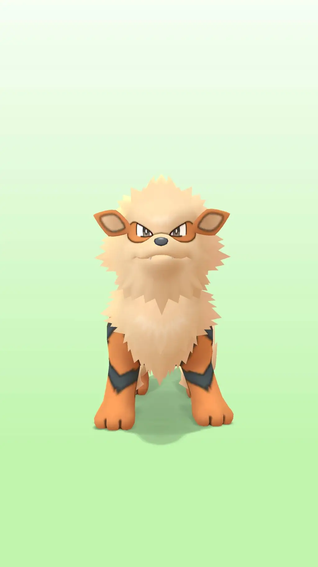 ai character: arcanine  background