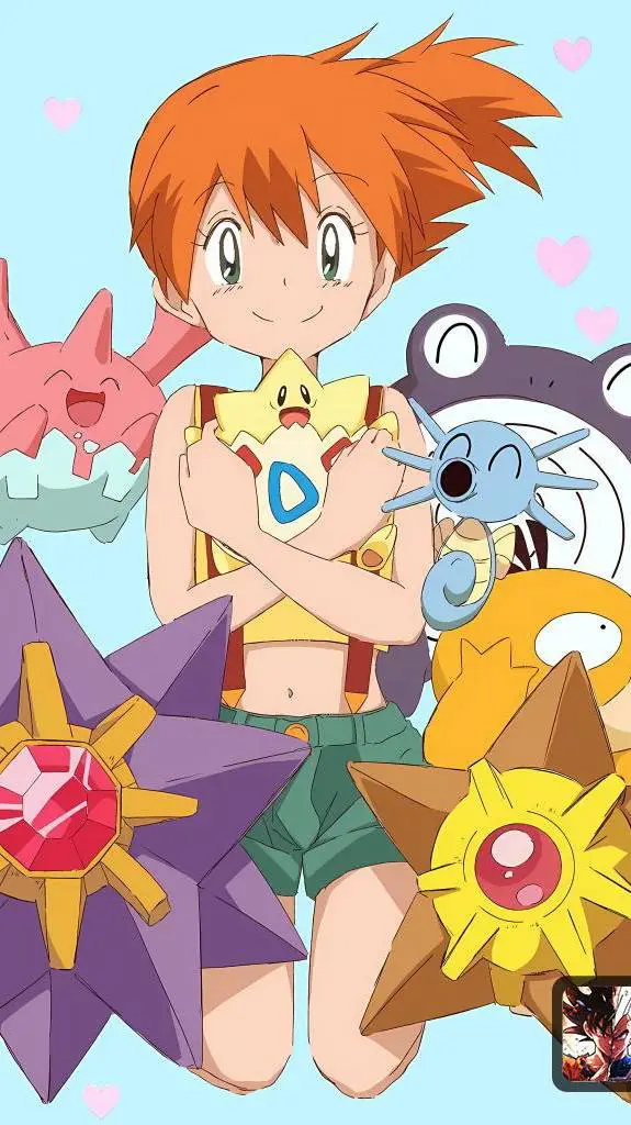 ai character: misty background