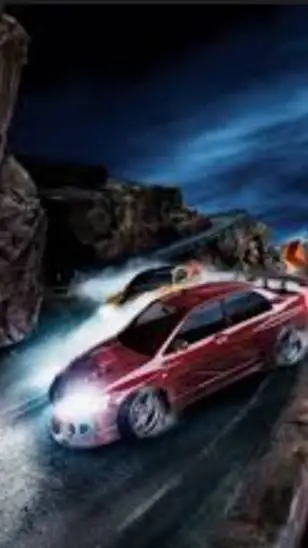 ai character: NFS Carbon background