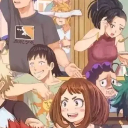 chat with ai character: MHA. SLEEPOVER! 