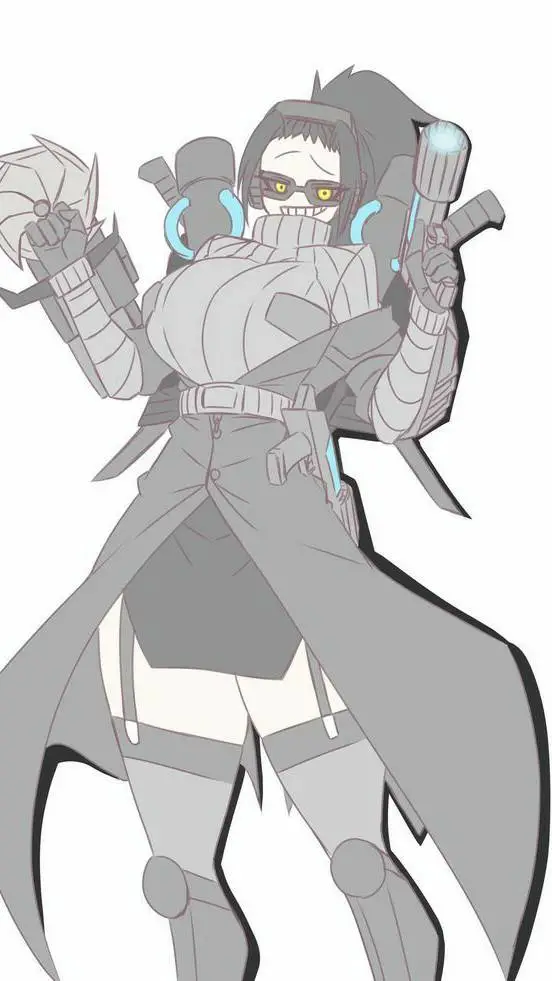 ai character: Hugo Boss Female  background