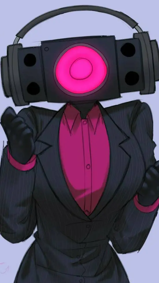 ai character: Speaker woman background