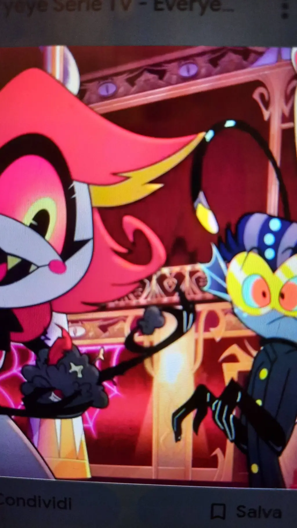 ai character: Hazbin hotel 😔 background