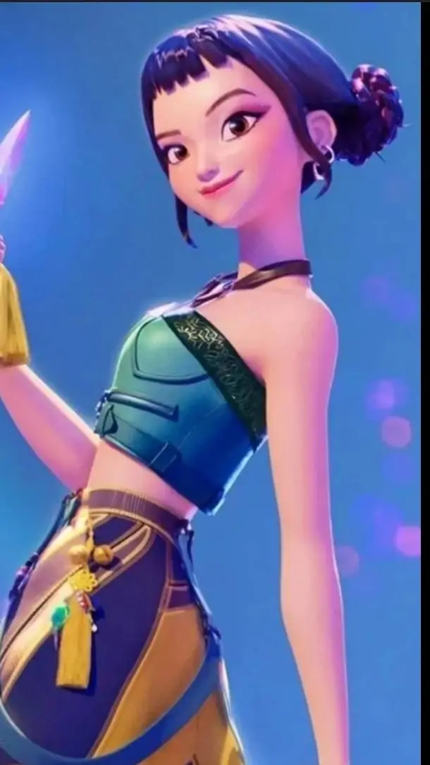 ai character: zoey  background
