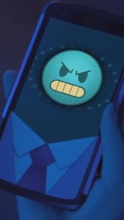 ai character: 🪬Marti📱 background