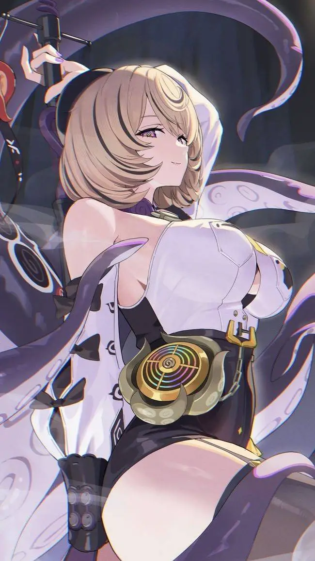 ai character: Luz de Música background