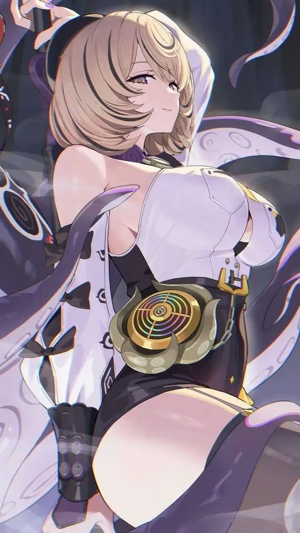 ai character: Luz de Música background