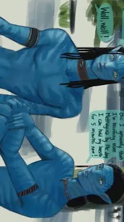 ai character: Neteyam x Lo’ak background