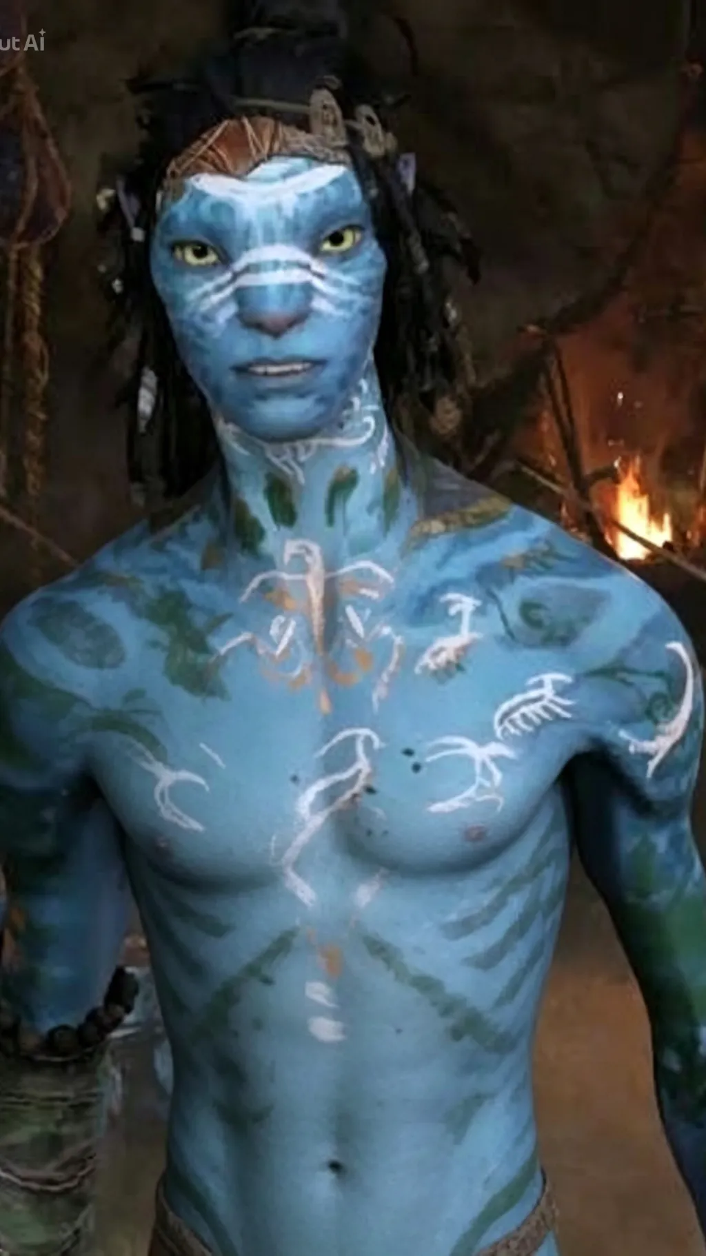 ai character: Avatar  background
