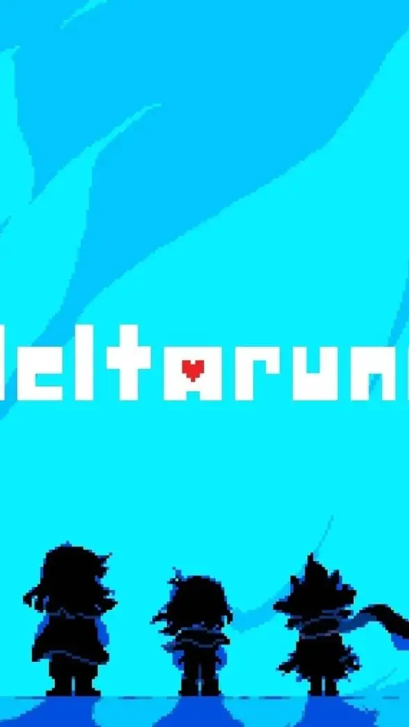ai character: Deltarune (1 cap) background