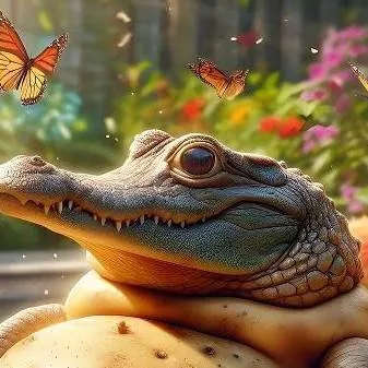 chat with ai character: crocodilo potatino