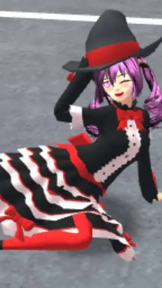 ai character: Ironmouse Witch  background